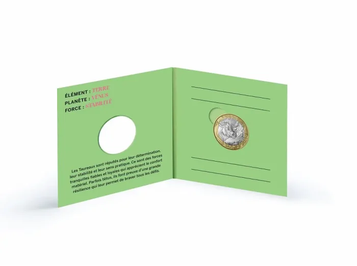 M5066_MDP_00066499_BD_c0b2 5 euro Francia 2024 - Segni zodiacali: Toro - immagine 4