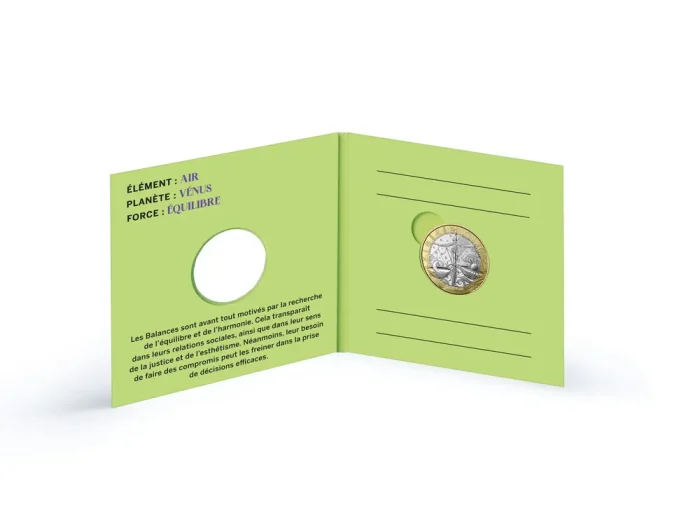 5 eurot Prantsusmaa 2024 – Tähtkuju: Kaalud - Image 4