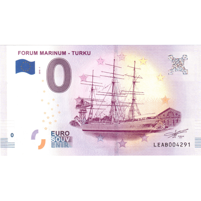 0 евро Финляндия 2018 – Forum Marinum Турку — изображение 1