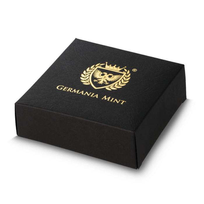 Позолоченная серебряная монета 5 евро Мальта 2024 – Беркут — изображение 4