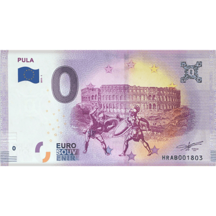 0 euros Croatia 2019 - Pula