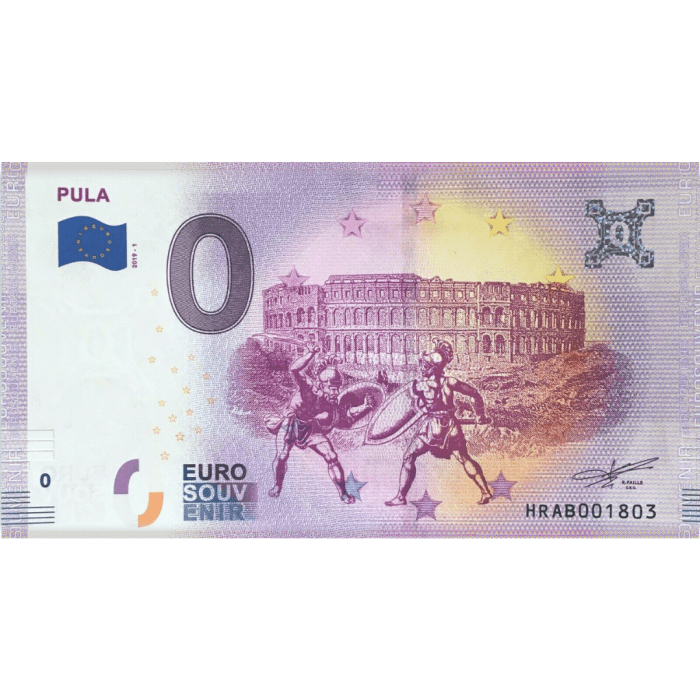 0 eurot Horvaatia 2019 - Pula - Image 1