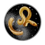 Silver coin 1000 francs Cameroon 2024 - Snake Herpeton