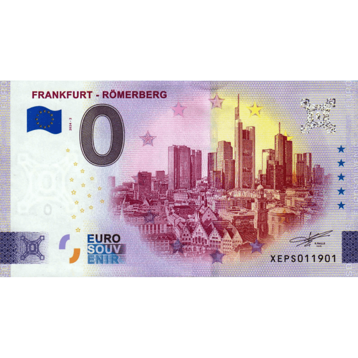 Frankfurt 0 euro Germany 2024 - Römerberg Square - Image 1