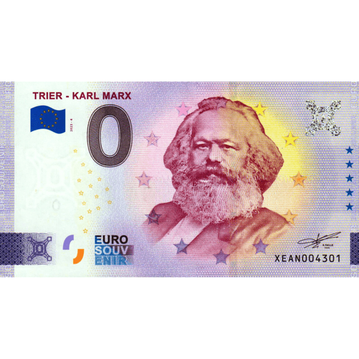 Karl Marx 0 euroa Saksa 2023 - Karl Marx - Image 1
