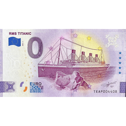 0 euroa Irlanti 2023 - Titanic