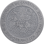 Silver coin 2000 francs Cameroon 2025 - Road to Valhalla: Leif Eriksson - Image 3