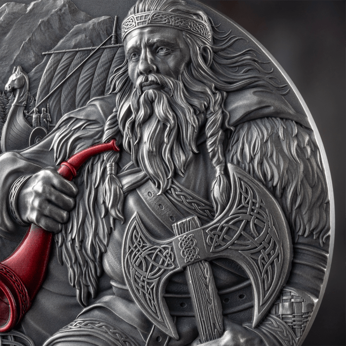 Hopeakolikko 2000 frangia Kamerun 2025 - Tie Valhallaan: Leif Eriksson - Image 2