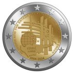 2 евро Кипр 2024 – 20 лет членства Кипра в ЕС Proof — изображение 2