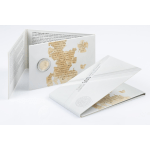 2 евро Эстония 2025 – 500 лет эстонскому письменному языку BU