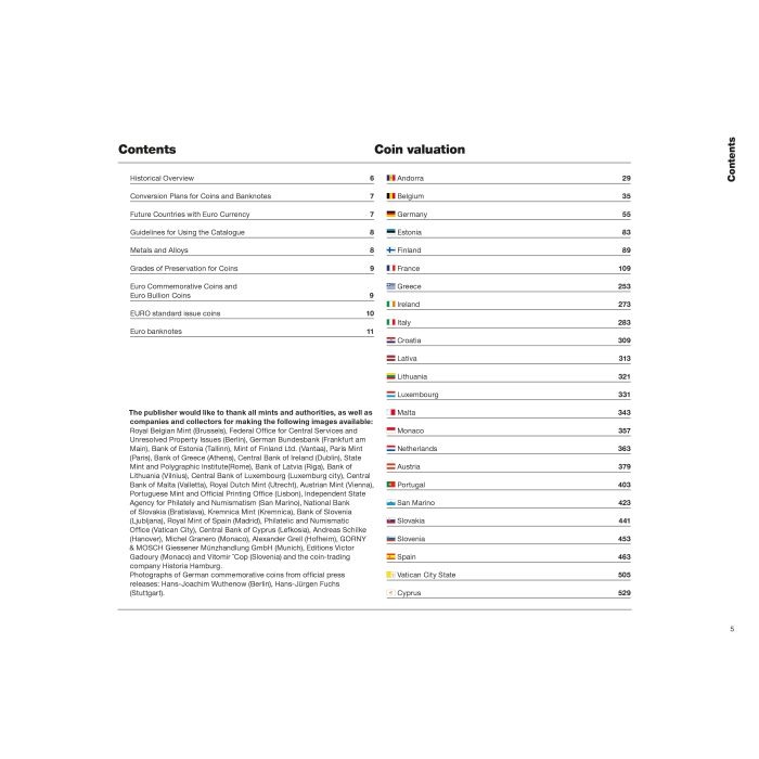 Catalogo delle monete e banconote in euro 2025 in inglese - immagine 2