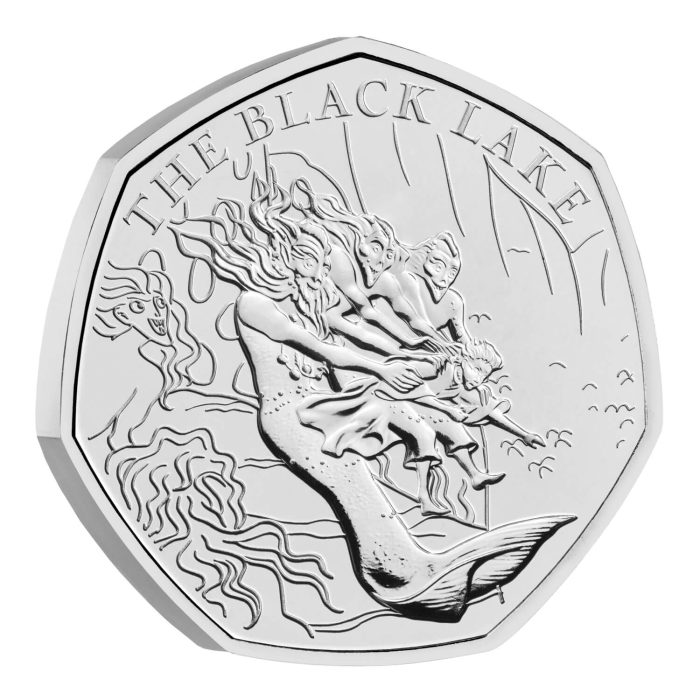 Great Britain 50 pence 2024 - Harry Potter: Black Lake BU - Image 3