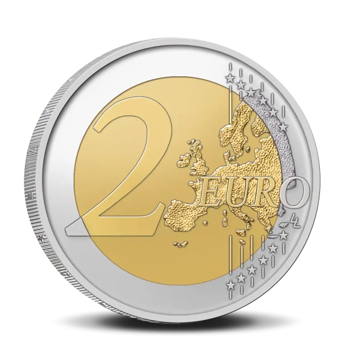 2 euro Belgio 2025 - Lotteria Nazionale BU (versione FR + versione NL) - immagine 3