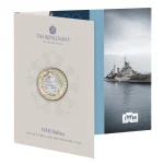 Монета 2 фунта Великобритания 2025 - Крейсер HMS Belfast