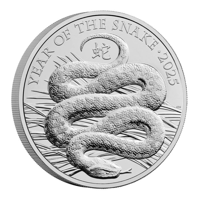 Moneda de 5 £ Reino Unido 2025 - Año de la Serpiente - Imagen 2