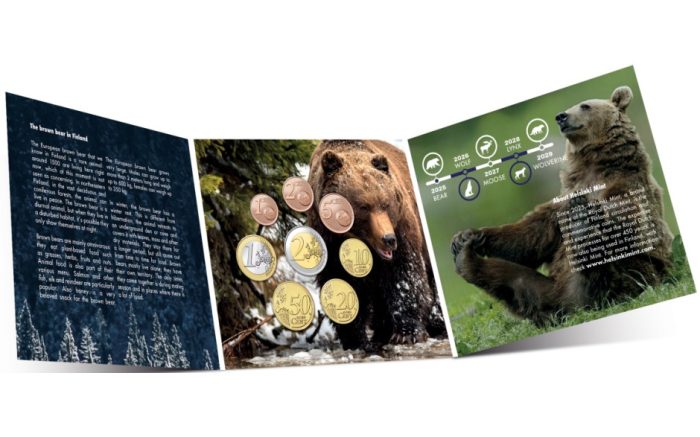 Euromüntide pangakomplekt Soome 2025 BU (World Money Fair 2025) - Image 2