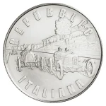 Серебряная монета 5 евро - автодром Монца — изображение 2
