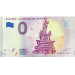 0 euro Italy 2019 - Neptune Fountain in Bologna