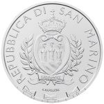 Серебряная монета €5 Сан-Марино 2025 – Сапсан — изображение 2