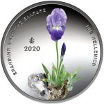 Серебряная монета 5 евро Греция 2020 – “Флора Греции” Ирис — изображение 2