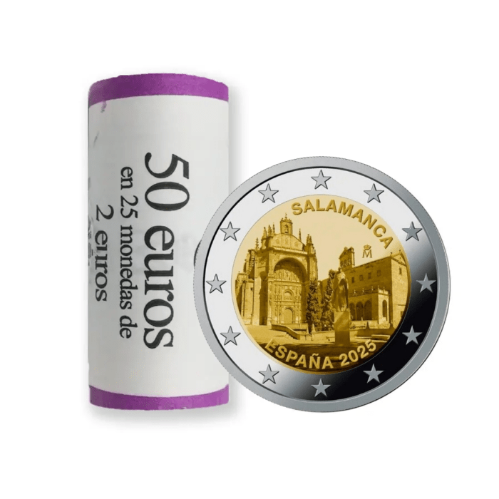 Rull 2 eurot Hispaania 2025 - Salamanca - Image 1