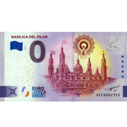 0 euros Spain 2024 - Basilica of Nuestra Signora del Pilar