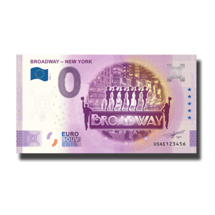 0 euros USA 2024 - Broadway (New York)