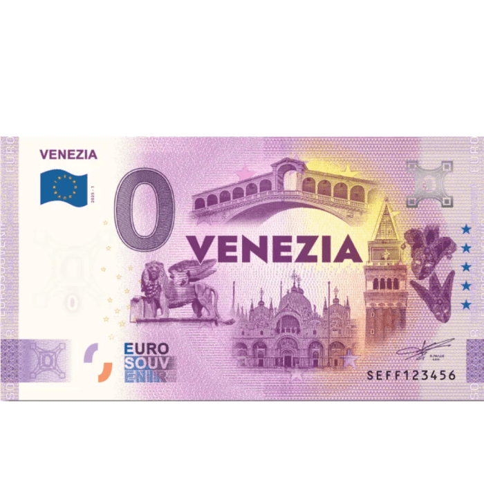 0 euro Italy 2025 - Venice - Image 1