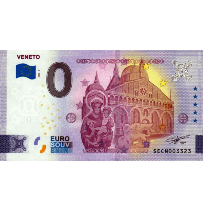 0 euro Italia 2022 - Véneto - Imagen 1