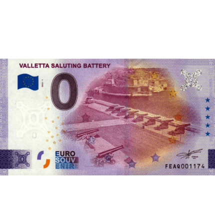 0 euro Malta 2022 - Valletta Saluting Battery