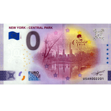0 euros USA 2024 - Central Park (New York)