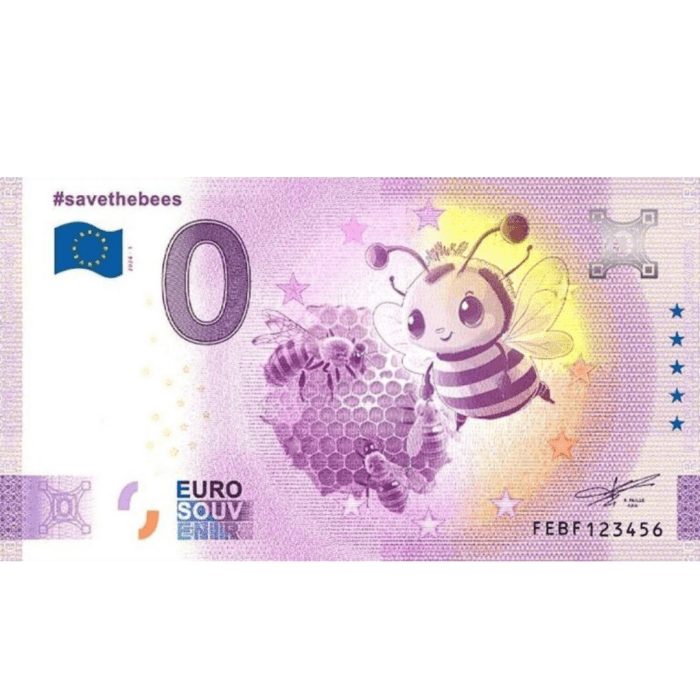 пчелка 0 euro Malta 2024 - Save the Bees - Image 1