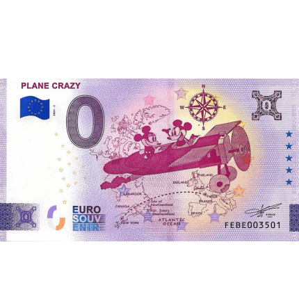 0 euro Malta 2024 - Crazy Airplane