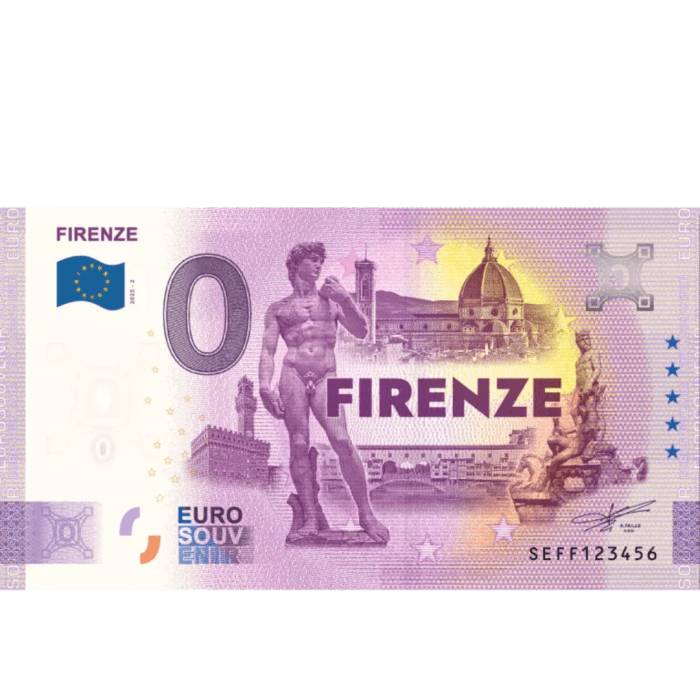 0 euro Italia 2025 - Firenze - immagine 1