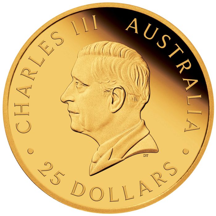 Gold Coin $25 Australia 2024 - St. George defeats the dragon Proof - Image 2
