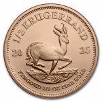 Золотая монета Южная Африка 2025 – Крюгерранд 1/2 oz BU