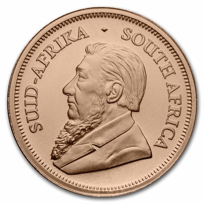 Золотая монета Южная Африка 2025 – Крюгерранд 1/2 oz BU — изображение 2
