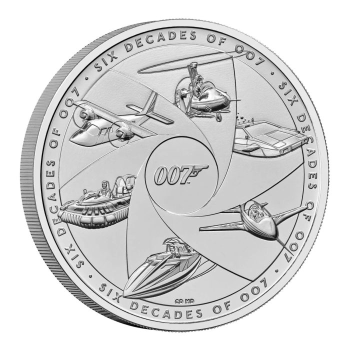 £5 UK 2024 - Seis décadas del Agente 007 - Imagen 2