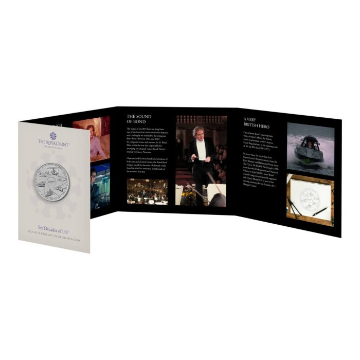 £5 UK 2024 - Seis décadas del Agente 007 - Imagen 5