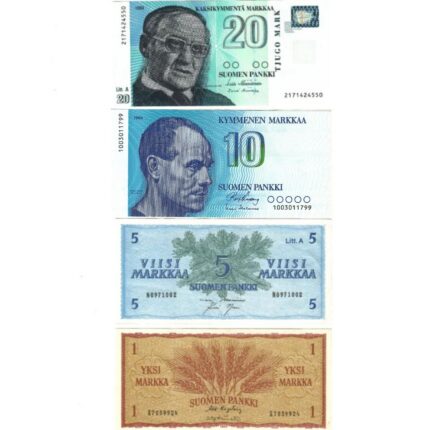 Banknote Set - Finnish Mark