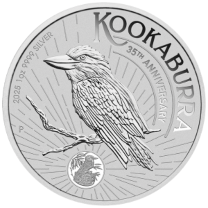 Silver Coin $1 Australia 2025 - Kookaburra