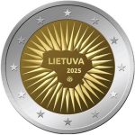 2 евро Литва 2025 – Оборона Литвы BU — изображение 3