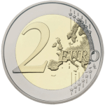 2 евро Литва 2025 – Оборона Литвы BU — изображение 4