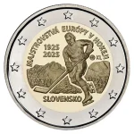 2 euro Slovakia 2025 – European Ice Hockey Championship in card (BU) - Image 2