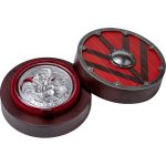 Серебряная монета 2000 франков Камерун 2025 – Путь в Вальхаллу: Харальд I Прекрасноволосый — изображение 3