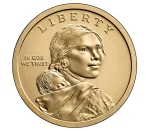 1 USA dollar 2024 Ameerika Ühendriikide põlisrahvad – 1924. aasta India kodakondsuse seadus - Image 2