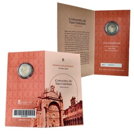 2 евро Испания 2025 – Саламанка Proof