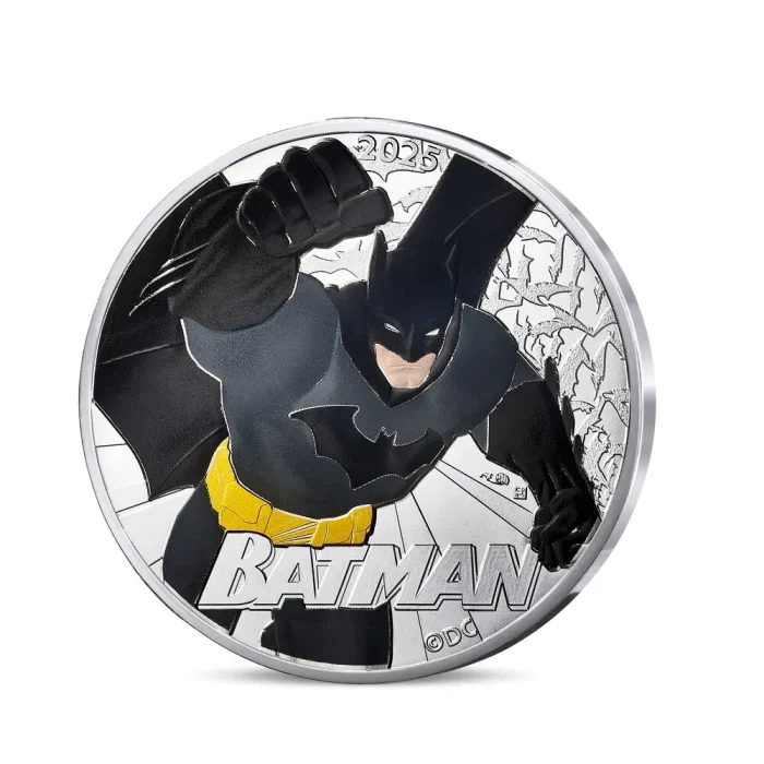 M5066_MDP_00067258_BD_9ebc Silver coin €10 France 2025 - DC Comics: Batman - Image 2