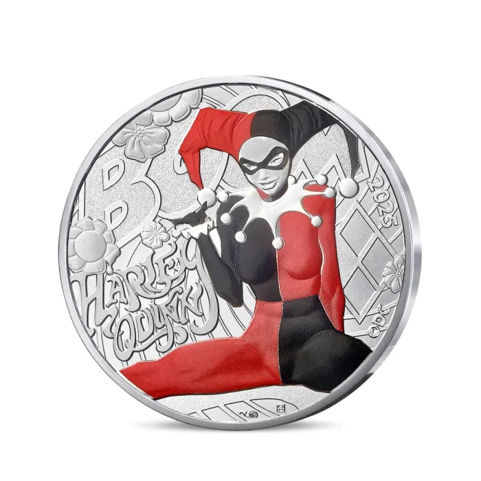 M5066_MDP_00067262_BD_7047 Moneta d'argento da €10 Francia 2025 - DC Comics: Harley Quinn - immagine 2