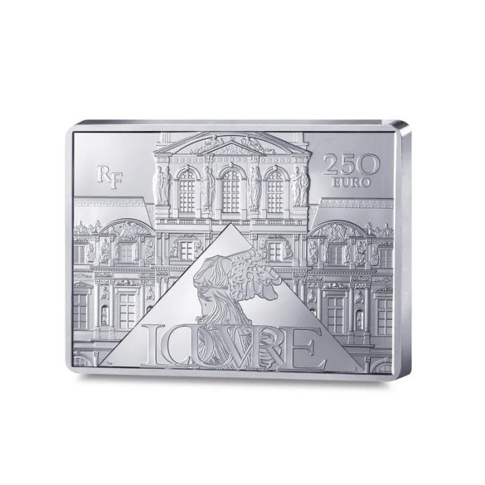 ESCLUSIVA moneta d'argento da 0,5 kg €250 Francia 2025 - Rembrandt - immagine 2